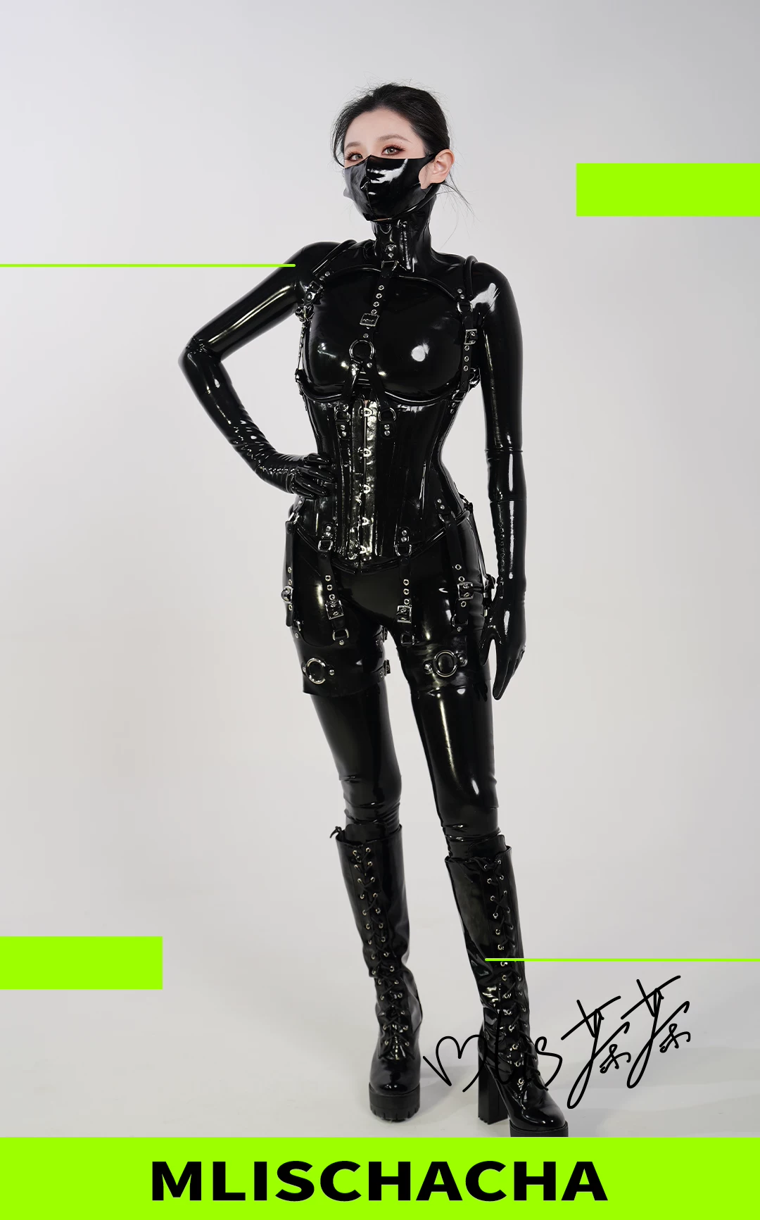 Latex Heavy Corset