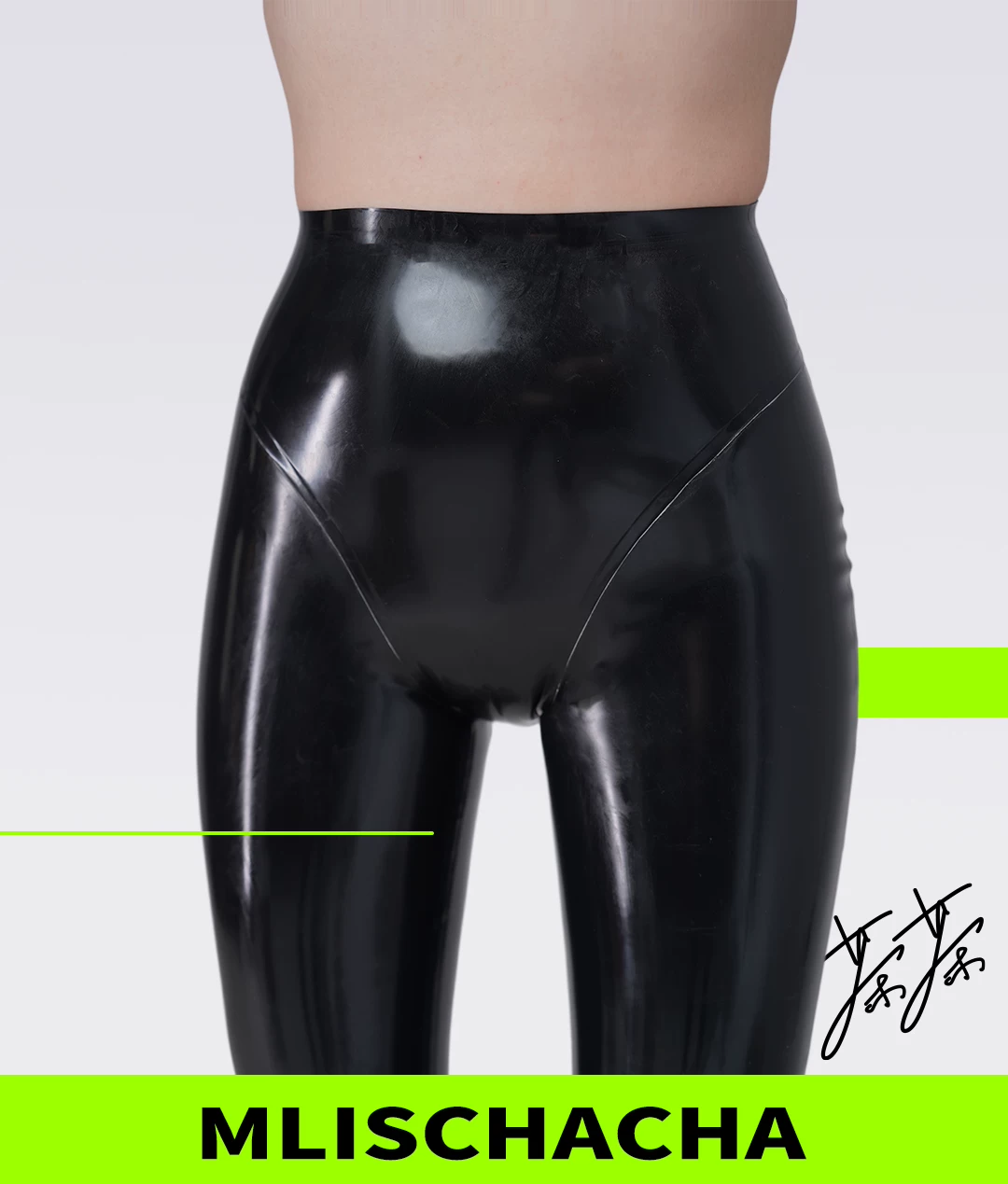 Custom Latex Yoga Pants - Fashion