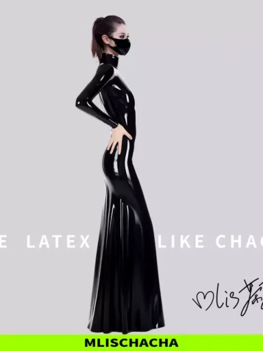 Custom Latex Gown - Fashion Cosplay
