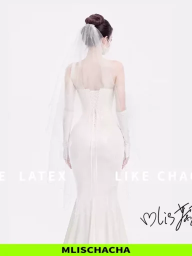 Bespoke Latex Wedding Gown - Fashion