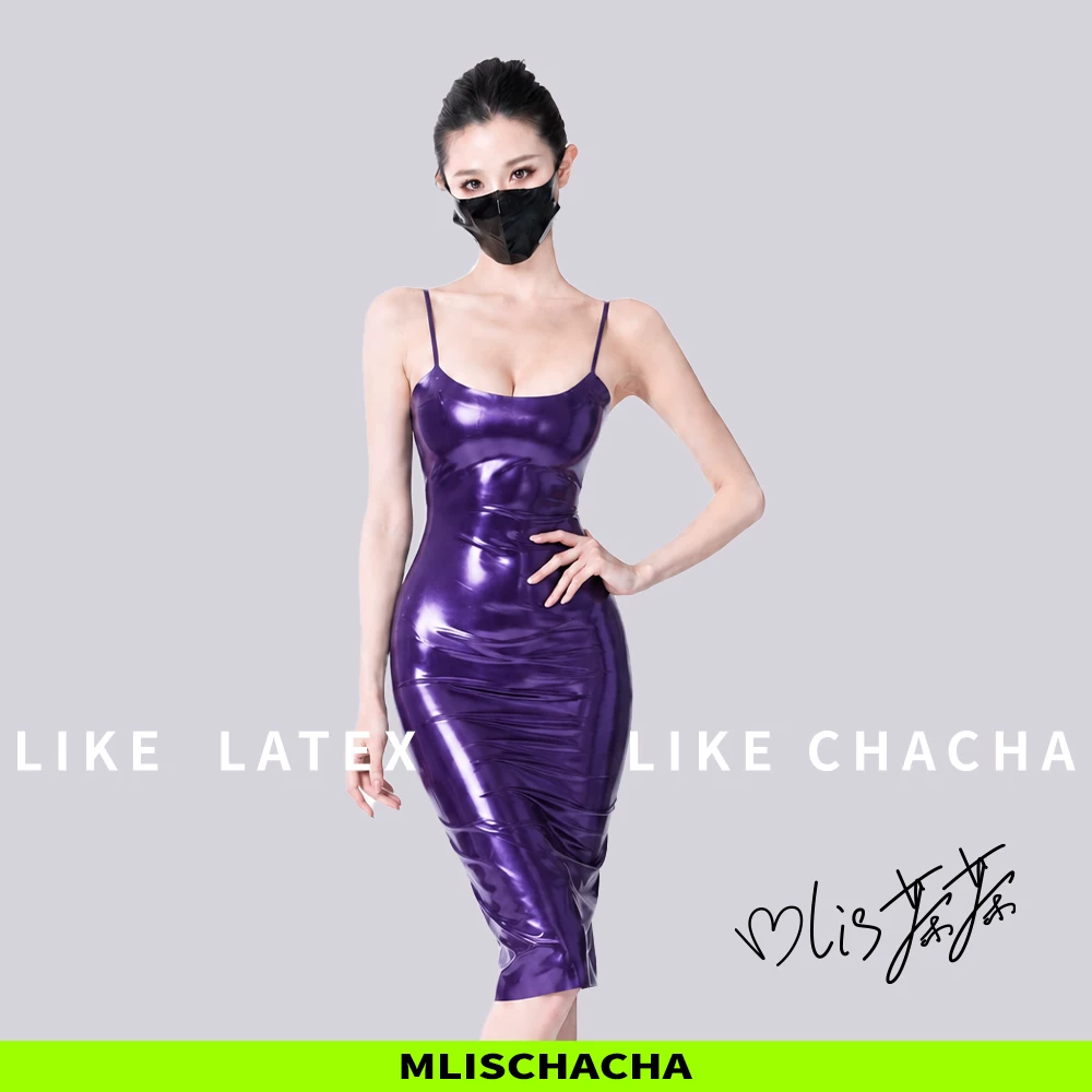 Bespoke Latex Slip Dress