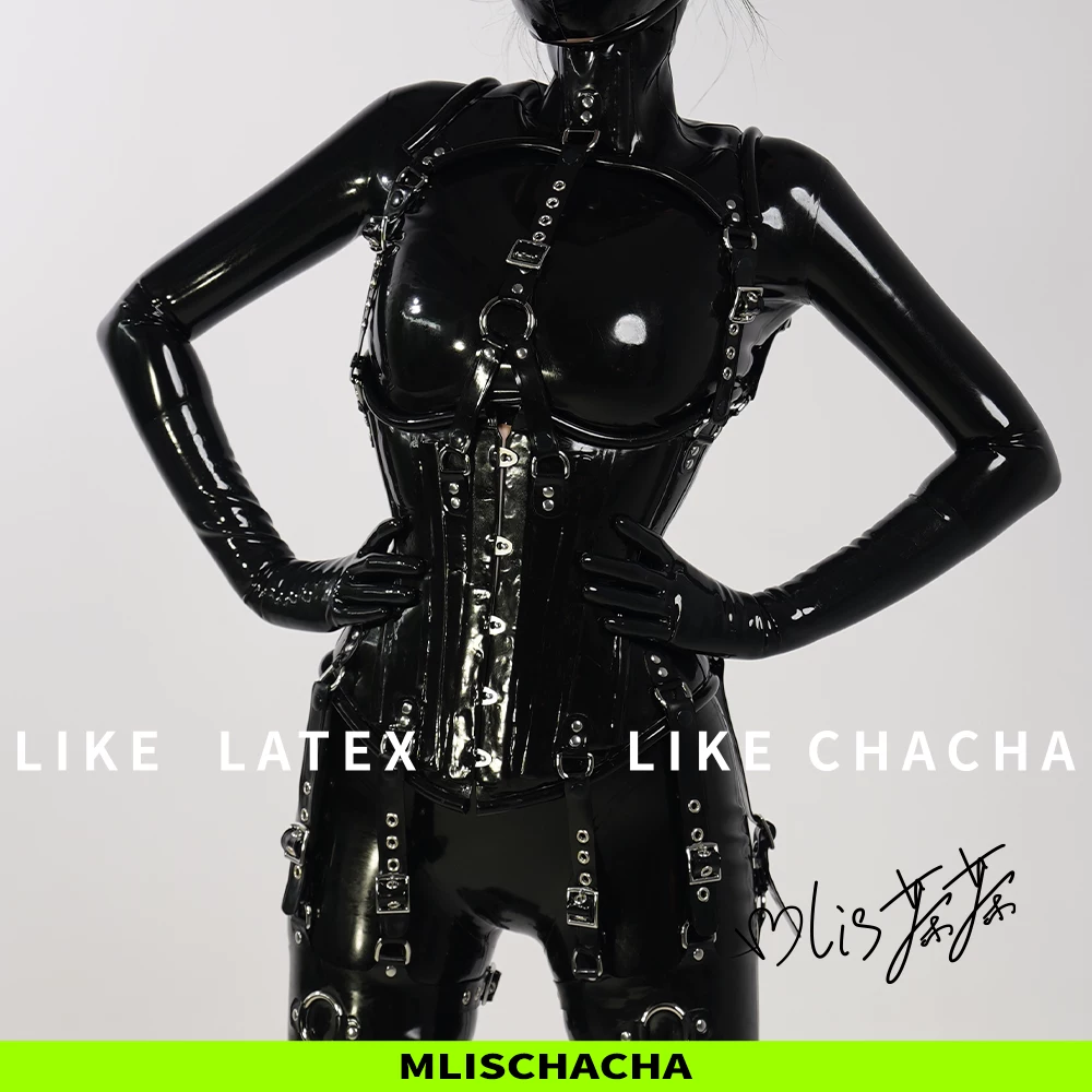 Latex Heavy Bondage Set - Neck/Waist/Leg