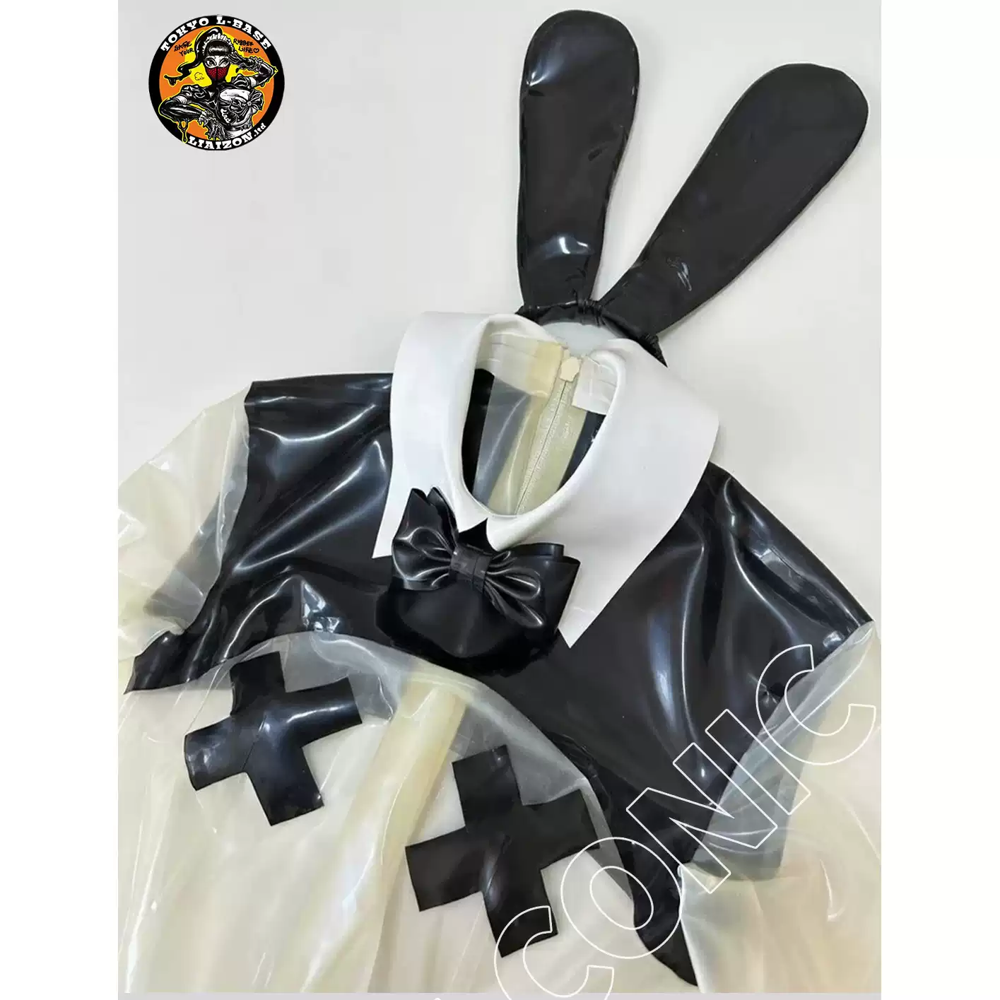 L-BASE PADROCK Sheer Bunny Suit