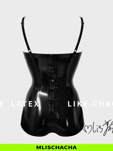 Custom Latex Shapewear with Underwire - Fashion