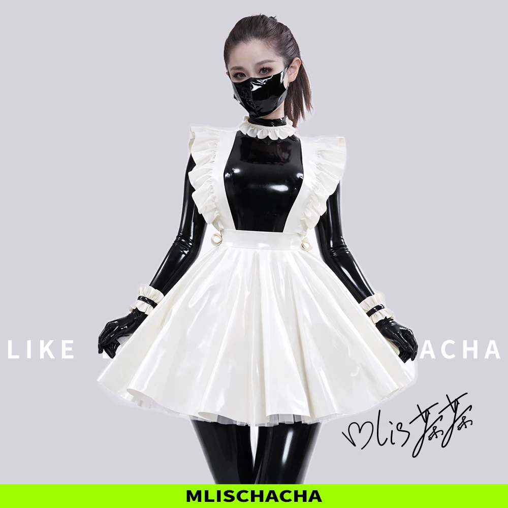 Custom Latex Maid Apron