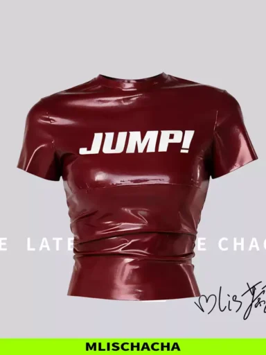 Custom Latex T-Shirt - Blackpink "Jump" Replica