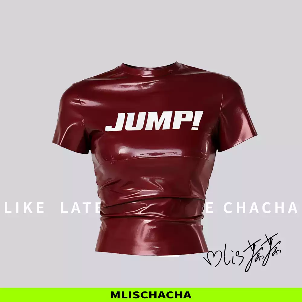 Custom Latex T-Shirt - Blackpink "Jump" Replica