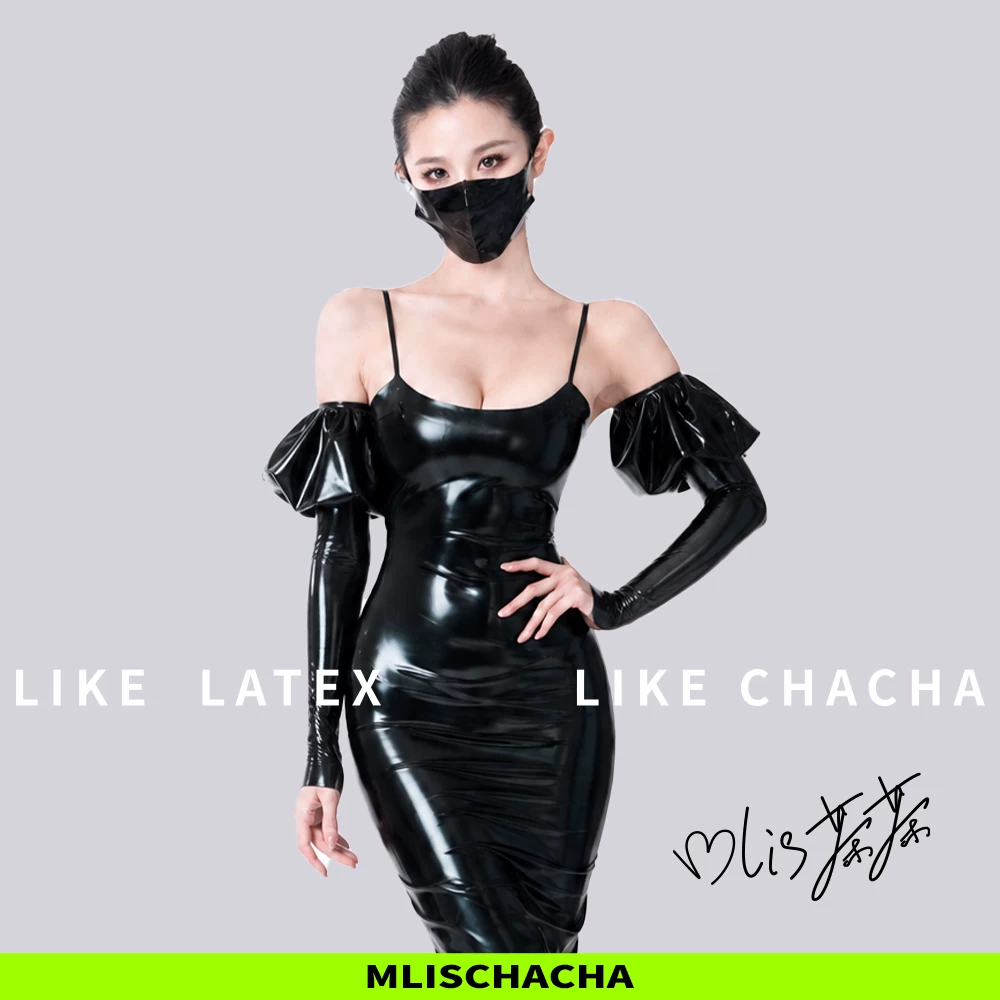 Custom Latex Puff Sleeve Covers