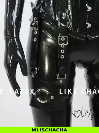 Latex Heavy Bondage Leg Binder