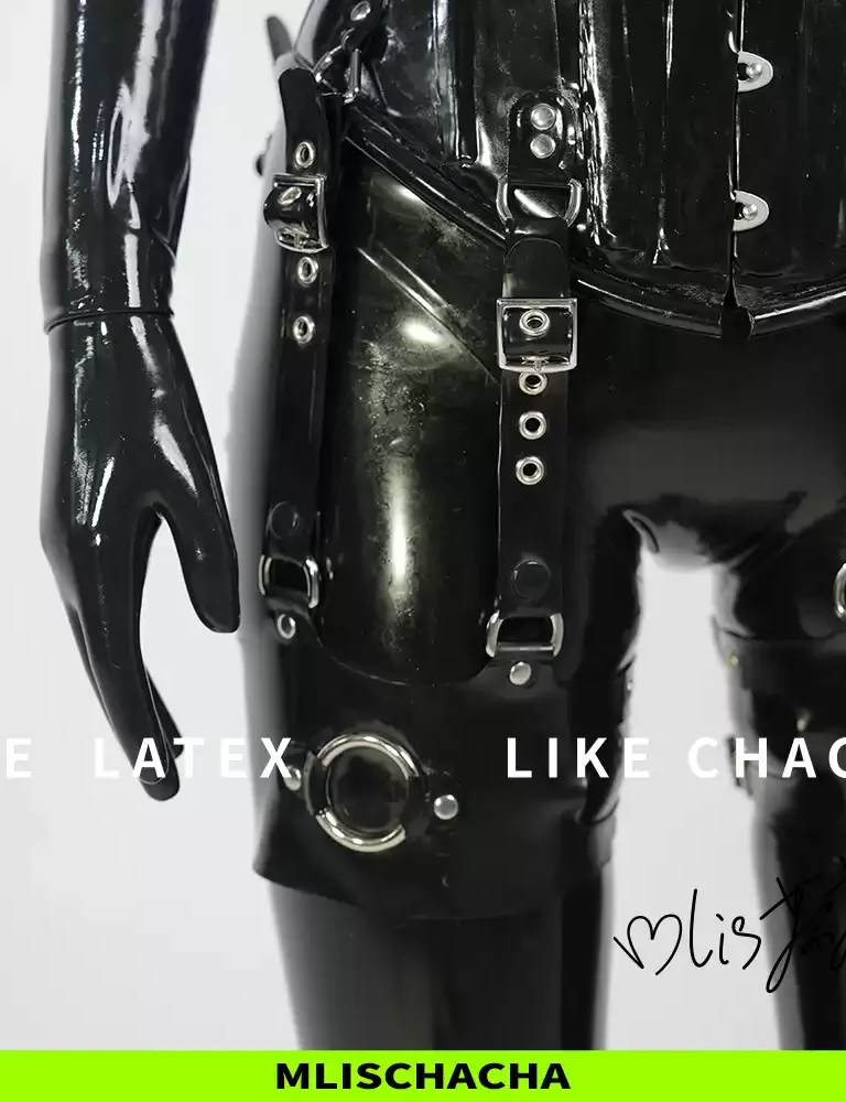 Latex Heavy Bondage Leg Binder