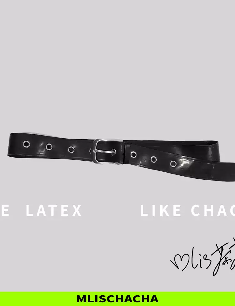 Bespoke Latex Belt