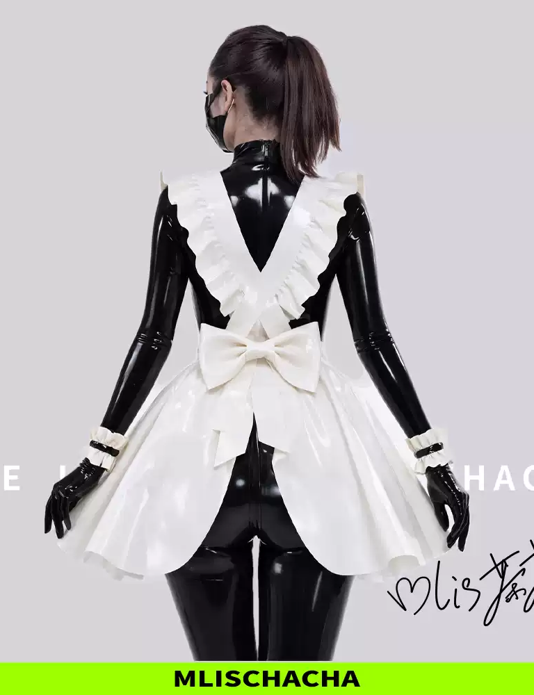 Custom Latex Maid Apron