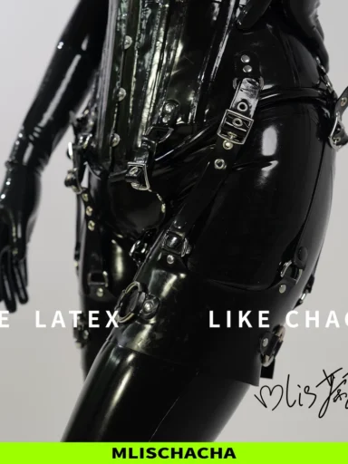 Latex Heavy Bondage Leg Binder