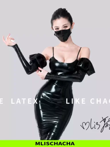 Custom Latex Puff Sleeve Covers - Fashion