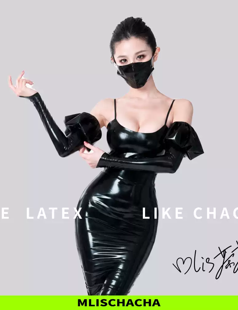 Custom Latex Puff Sleeve Covers