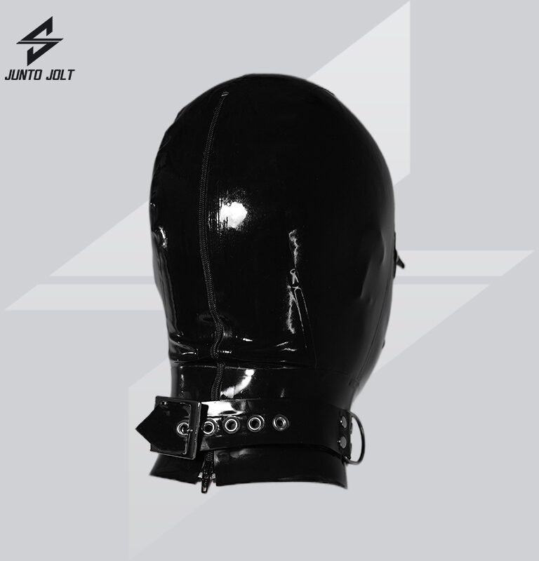 Bespoke Latex Hood with Zipper Mask - JUNTO JOLT