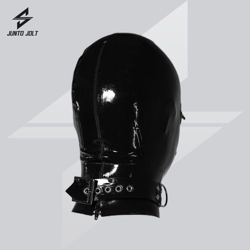 Bespoke Latex Hood with Zipper Mask - JUNTO JOLT