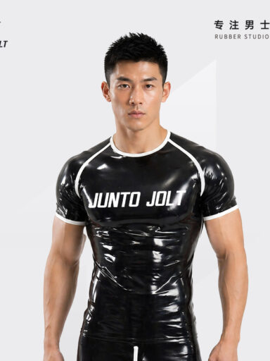Bespoke Latex Raglan T-Shirt - JUNTO JOLT
