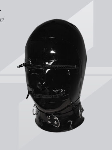 Bespoke Latex Hood with Zipper Mask - JUNTO JOLT