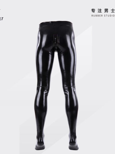 Bespoke Latex Leggings with Feet - JUNTO JOLT