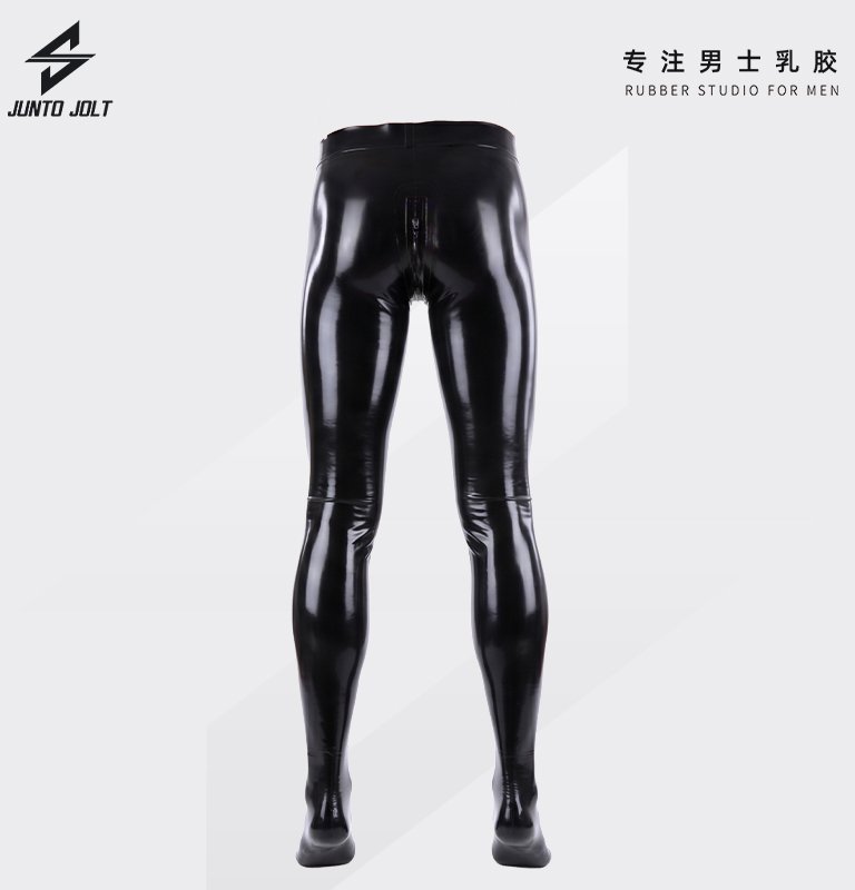 Bespoke Latex Leggings with Feet - JUNTO JOLT