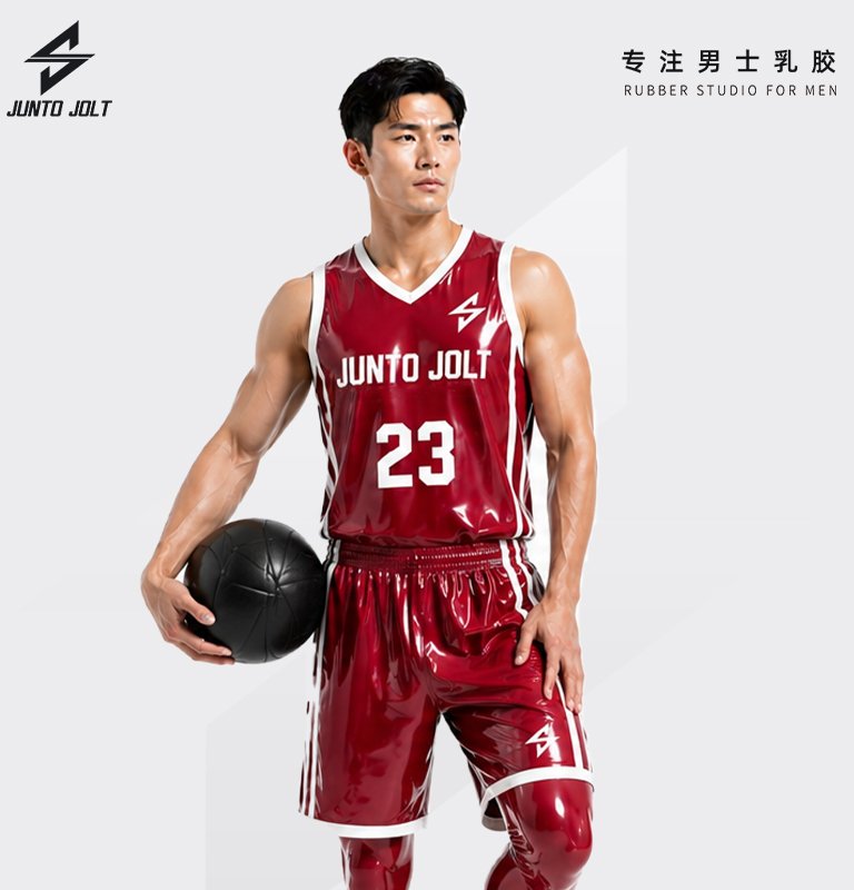 Bespoke Latex Basketball Jersey - JUNTO JOLT