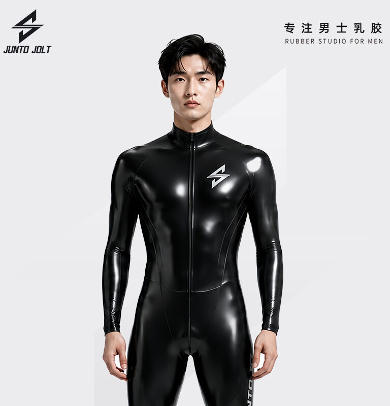 Bespoke Latex Waist Cincher Full Body Catsuit - JUNTO JOLT