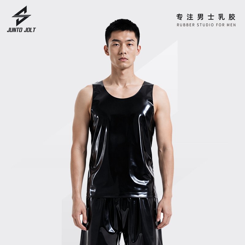 Bespoke Latex Loose Tank Top - JUNTO JOLT