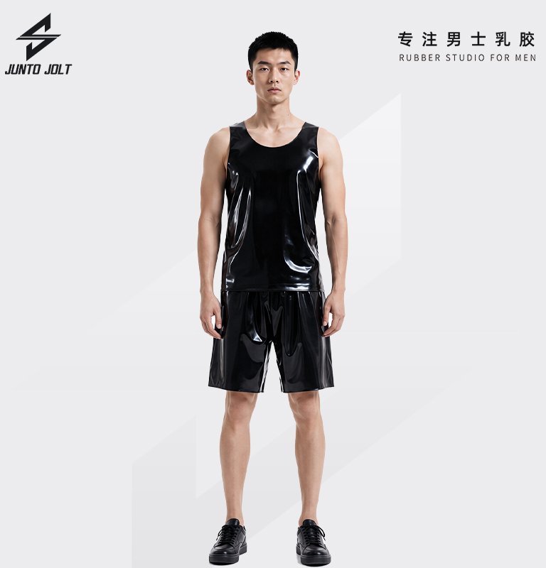 Bespoke Latex Loose Tank Top - JUNTO JOLT